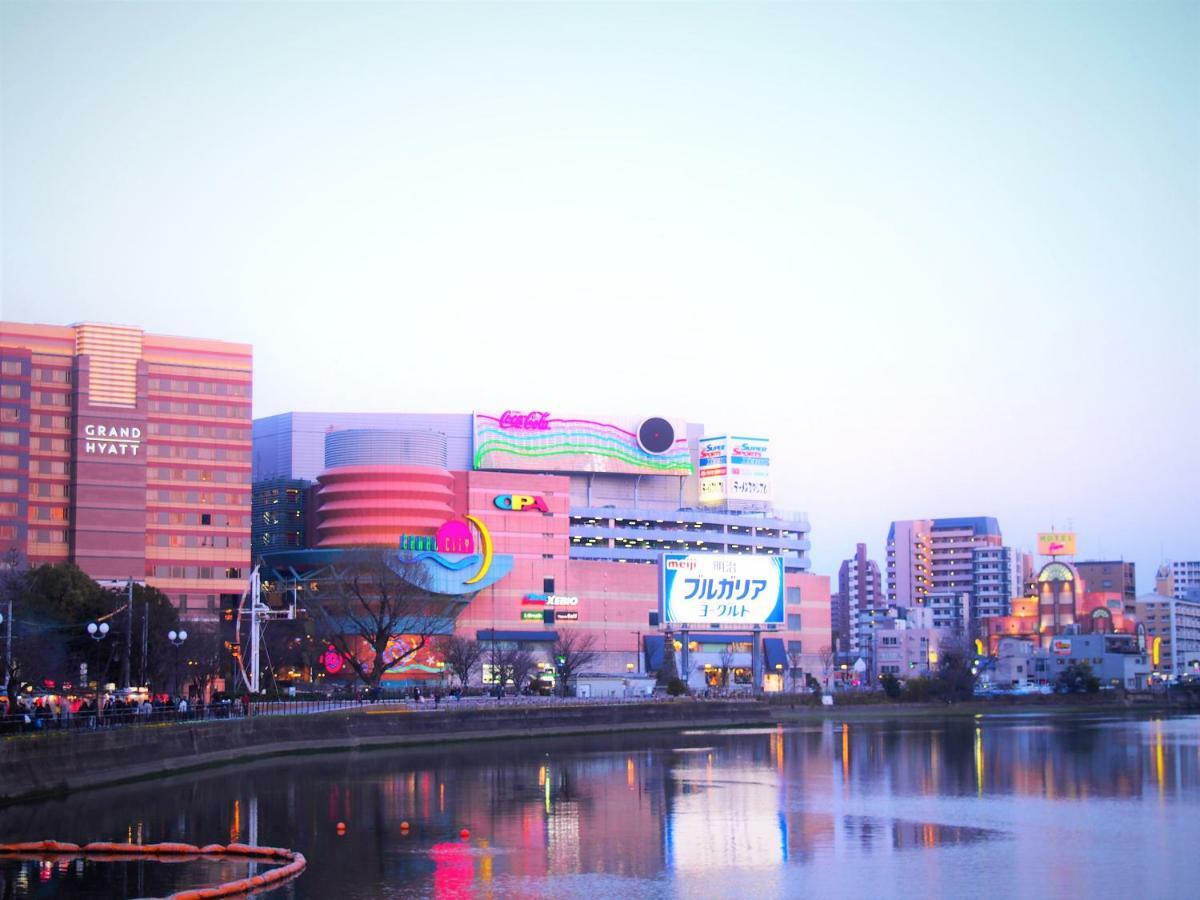 Axis Hakata Apart otel Fukuoka  Dış mekan fotoğraf